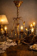 vintage Hollywood Regency hanglamp, Huis en Inrichting, Gebruikt, 50 tot 75 cm, Vintage, Ophalen of Verzenden