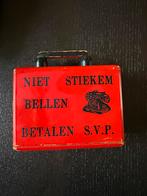 Oud spaarpotje voor naast de telefoon, Ophalen of Verzenden, Gebruikt