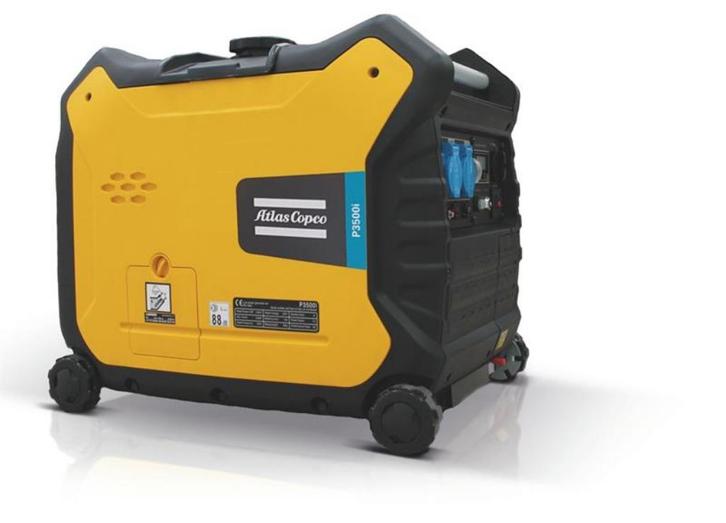 Nieuw Atlas Copco aggregaat - lichtmast - accupakket, Zakelijke goederen, Machines en Bouw | Aggregaten, Ophalen of Verzenden