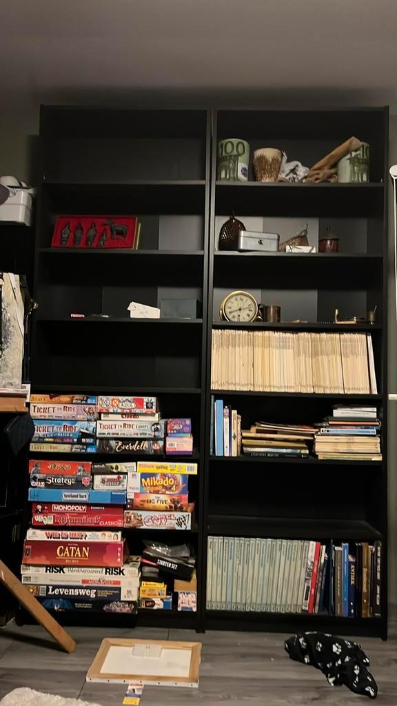 Billy Boekenkast 80cm breed met verlenging, Huis en Inrichting, Kasten | Boekenkasten, Gebruikt, 50 tot 100 cm, 200 cm of meer