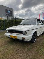 Volkswagen Golf 1.6 GL Cabriolet 55KW 1987 Wit, Auto's, Voorwielaandrijving, 74 pk, Cabriolet, Volkswagen