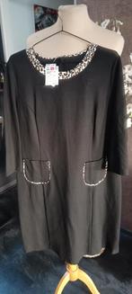 Mooie zwarte jurk met tijger accenten maat 44 Gerry Weber, Kleding | Dames, Jurken, Ophalen, Zwart, Maat 42/44 (L), Nieuw