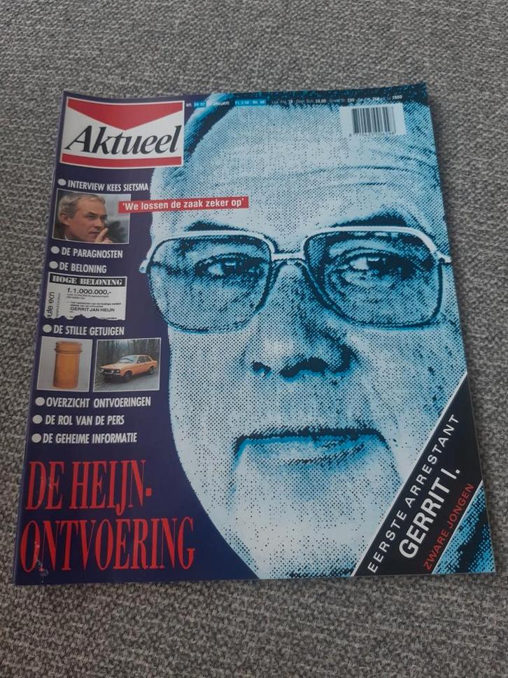 2.Aktueel 1998. Ontvoering Albert Heijn. Arnold Vanderlijde., Verzamelen, Tijdschriften, Kranten en Knipsels, Tijdschrift, 1980 tot heden