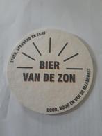 Bierviltje:Bier van de zon,Schaijk, Ophalen of Verzenden, Zo goed als nieuw, Viltje(s), Overige merken