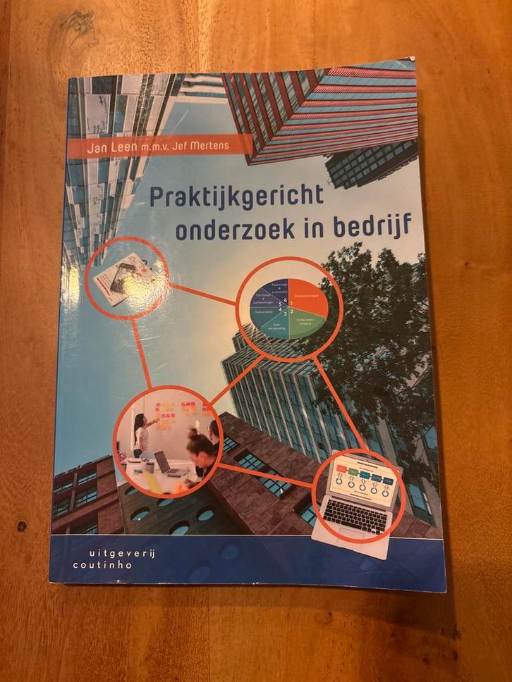 Praktijkgericht onderzoek in bedrijf, Boeken, Studieboeken en Cursussen, Gelezen, HBO, Ophalen of Verzenden