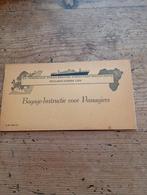 Vintage HAL Holland Afrika Lijn NL Scheepvaart Mij 1965, Ophalen of Verzenden