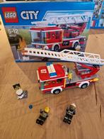 Lego City ladderwagen brandweer 60107, Ophalen of Verzenden, Zo goed als nieuw
