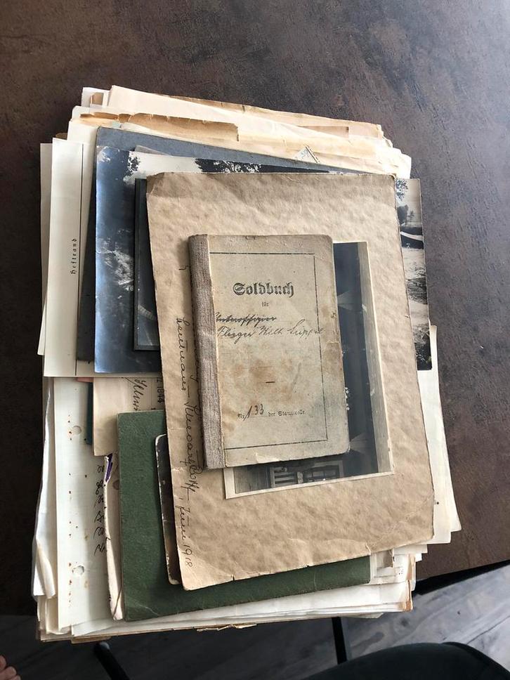 Wo1/ww1 Duitse nalatenschap fliegerabteilung 201, Verzamelen, Militaria | Algemeen, Landmacht, Duitsland, Ophalen of Verzenden