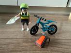 Playmobil mountainbiker, Ophalen of Verzenden, Zo goed als nieuw