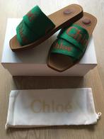 Chloé Woody slippers !!NIEUW!! ORIGINEEL maat36  390 euro, Chloé, Nieuw, Groen, Ophalen