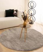 Velours vloerkleed rond - grijs  300 nieuw, Huis en Inrichting, Stoffering | Tapijten en Kleden, Rond, Ophalen of Verzenden, 200 cm of meer