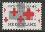 Nederland 1963 797 Rode Kruis 8c, Gest, Postzegels en Munten, Postzegels | Nederland, Na 1940, Ophalen of Verzenden, Gestempeld