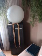 Zelfgemaakte vloerlamp van originele steigerhouten planken., Huis en Inrichting, Lampen | Vloerlampen, Ophalen, Gebruikt