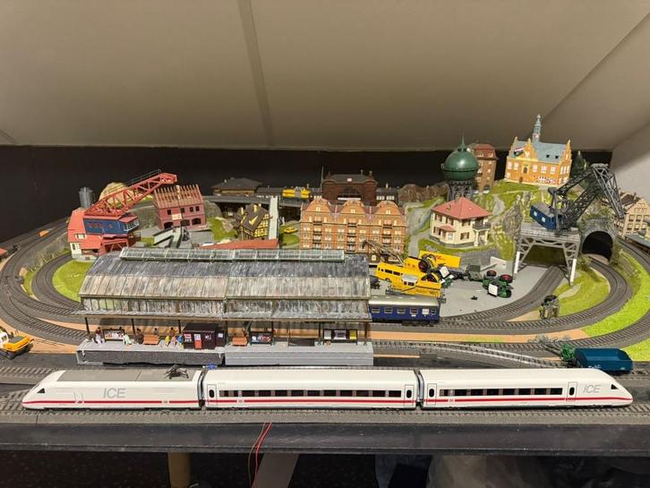 Marklin treinset, C rails, Complete treinbaan, Hobby en Vrije tijd, Modeltreinen | H0, Gebruikt, Treinset, Wisselstroom, Märklin