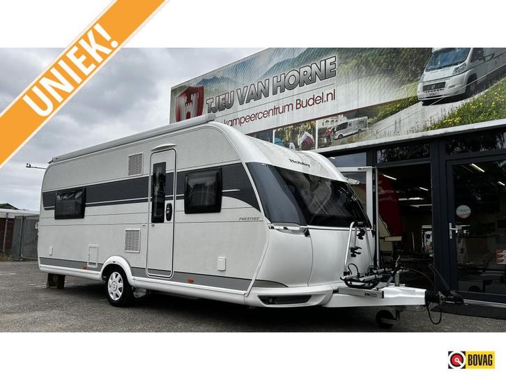 Hobby Prestige 560 LU 2021 Mover+ Airco + thule-luifel, Caravans en Kamperen, Caravans, Bedrijf, tot en met 4, 1250 - 1500 kg
