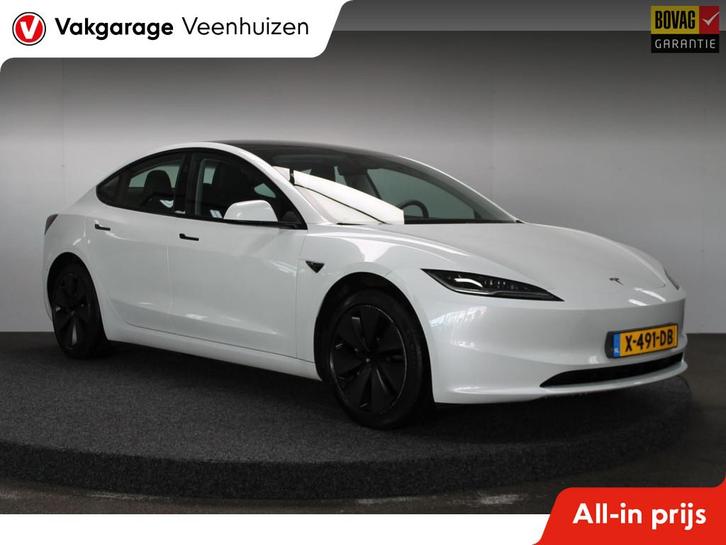 Tesla Model 3 RWD 60 kWh|Rijklaar prijs|BTW|Pano|Leder|Stuur, Auto's, Tesla, Bedrijf, Te koop, Model 3, ABS, Adaptive Cruise Control