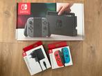 Nintendo Switch eerste Editie + Mario Kart 8 Deluxe, Spelcomputers en Games, Ophalen, Gebruikt, Met games, Switch Original
