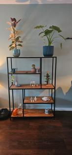 Industrieel Wandmeubel Flo van Goossens, Ophalen, Met plank(en), Zo goed als nieuw, Minder dan 150 cm