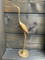 Vintage Messing Reiger Beeld, Ophalen of Verzenden