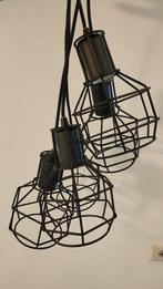 Hanglamp met 5 kappen, Ophalen of Verzenden, Zo goed als nieuw, Metaal, Minder dan 50 cm