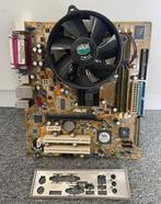 Asus Moederbord P5VDZ-MX Socket 775 met CPU en geheugen, Computers en Software, Moederborden, Refurbished, DDR2, ATX, Intel