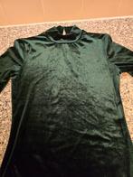 Groene fluwelen trui - Loavies XS, Ophalen of Verzenden, Zo goed als nieuw, Loavies, Groen
