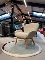 2 Nieuw Rolf Benz 594 Fauteuil Serra stof Design stoel Hout