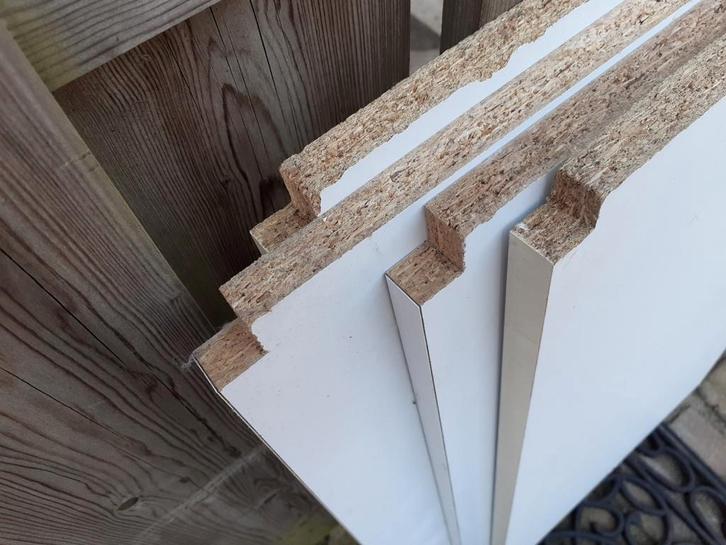 Spaanplaten, Doe-het-zelf en Verbouw, Platen en Panelen, Gebruikt, Ophalen