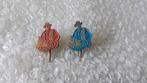 2 verschillende kleuren speldjes Bonanza, Verzamelen, Speldjes, Pins en Buttons, Ophalen of Verzenden, Zo goed als nieuw, Overige onderwerpen