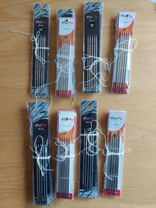 NIEUW Knitpro Nova sokkennaalden 15 cm, Hobby en Vrije tijd, Breien en Haken, Nieuw, Breien, Naald, Ophalen of Verzenden