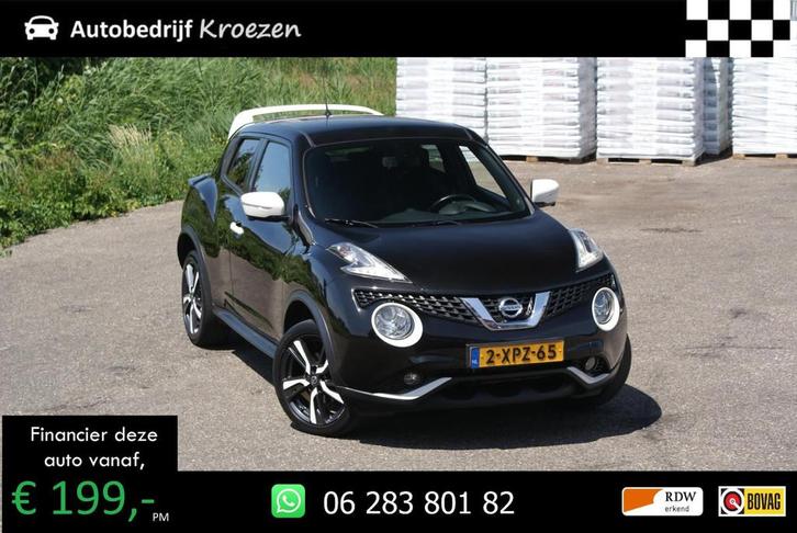 Nissan Juke 1.2 DIG-T S/S Connect Edition|360 camera|Keyless, Auto's, Nissan, Bedrijf, Te koop, Juke, 360° camera, ABS, Achteruitrijcamera