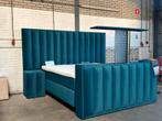 Boxspring luxe 180x200 compleet met voetbord tv lift!, Ophalen, 180 cm, 200 cm, Nieuw
