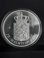 Zilveren penning Wilhelmina, Postzegels en Munten, Penningen en Medailles, Nederland, Ophalen of Verzenden, Zilver