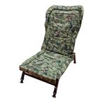 Visstoel met verstelbare poten

Hoge rugleuning 
Camouflage, ., Ophalen of Verzenden, Zo goed als nieuw, .