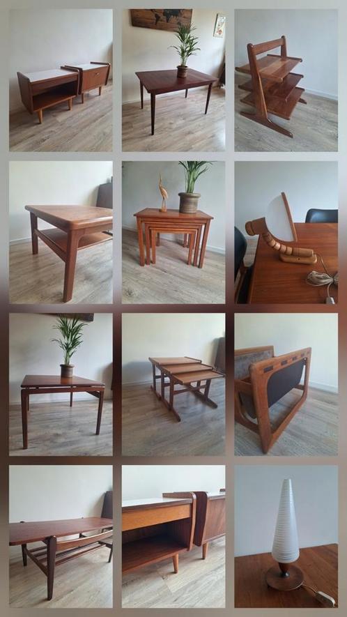 Allerlei mooie vintage meubels,, Huis en Inrichting, Tafels | Bijzettafels, Zo goed als nieuw, Ophalen