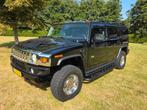 Hummer H2 2004 Zwart, Auto's, Hummer, 8 cilinders, Leder, Stationwagon, Particulier