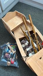 Houten piratenboot, Ophalen