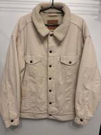 Levi's Corduroy Jas met Bontkraag - Sherpa Gevoerd, Verzenden, Zo goed als nieuw, Maat 48/50 (M), Beige