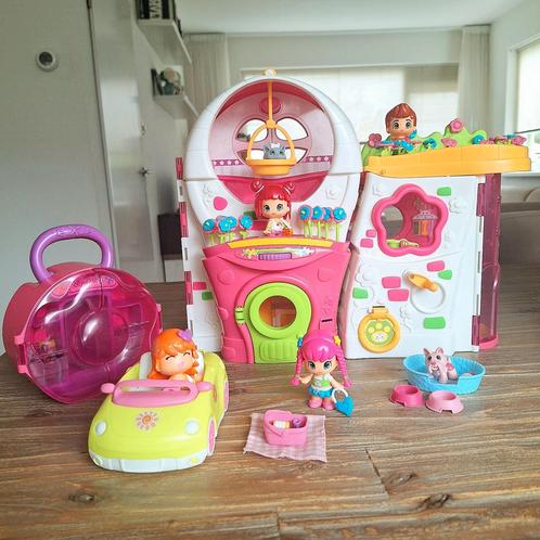 Pinypon speelgoed: popjes, speelhuis, pretpark en meer!, Kinderen en Baby's, Speelgoed | Poppen, Zo goed als nieuw, Overige typen
