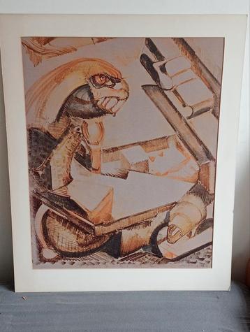 Jan Jurg Litho 1984 Stilleven oplage 3/3 beschikbaar voor biedingen