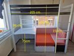 Kratje bier: Hoogslaper met bureau (+ ruimte voor een 2e p), Huis en Inrichting, Slaapkamer | Stapelbedden en Hoogslapers, Ophalen