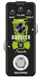 (bas) gitaar effect: amuzik booster, Muziek en Instrumenten, Effecten, Ophalen, Zo goed als nieuw, Volume