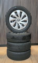 15" Orig Volkswagen Polo Velgen+Goede Winterbanden 5x100, Auto-onderdelen, Banden en Velgen, Gebruikt, 15 inch, Banden en Velgen