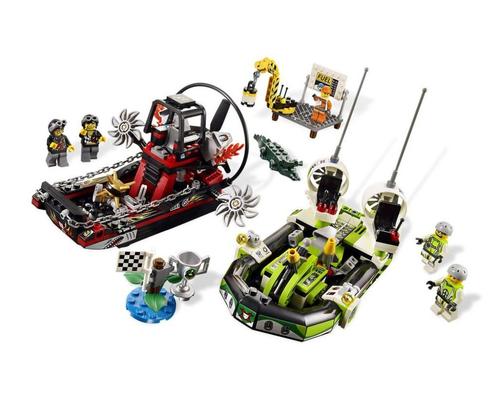 Lego World Racers Set 8899 - Gator Swamp, Kinderen en Baby's, Speelgoed | Duplo en Lego, Gebruikt, Lego, Complete set, Ophalen of Verzenden