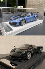 MEGA SALE! Porsche GT2 RS en Pagani Huayra 1:18, Overige merken, Zo goed als nieuw, Auto, Ophalen