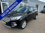 Ford Kuga 1.5 EcoBoost Trend Ultimate (bj 2018), 4 cilinders, Leder en Stof, Zwart, Bedrijf