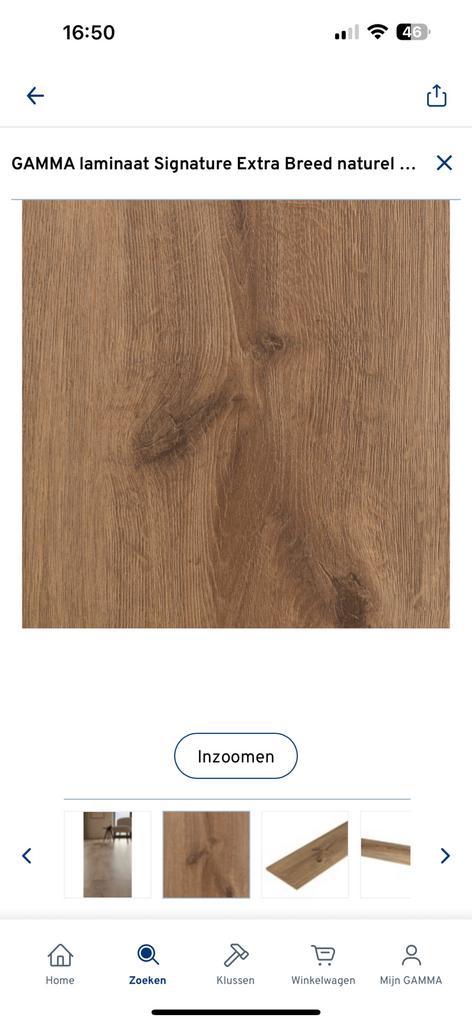 Laminaat – Signature Extra Breed Naturel Eiken ca (25 m²), Huis en Inrichting, Stoffering | Vloerbedekking, Zo goed als nieuw