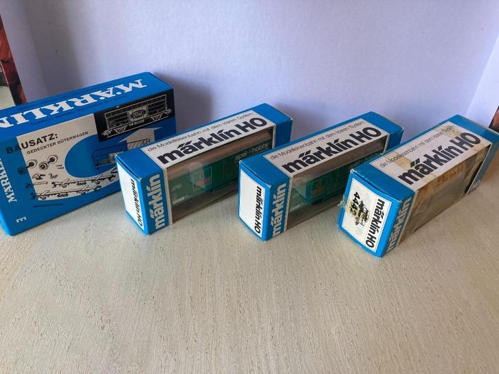 Marklin set 6 (lees de advertentie text aub), Hobby en Vrije tijd, Modeltreinen | H0, Gebruikt, Wagon, Wisselstroom, Märklin, Ophalen of Verzenden