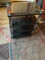 high end audiomeubel met hardstenen plateaus, Audio, Tv en Foto, Ophalen, Zo goed als nieuw