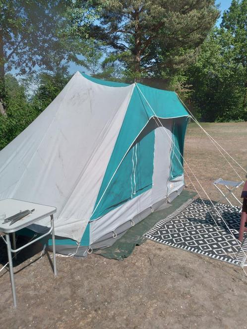 Mooie 4 persoonstent, Caravans en Kamperen, Tenten, tot en met 4, Gebruikt, Ophalen